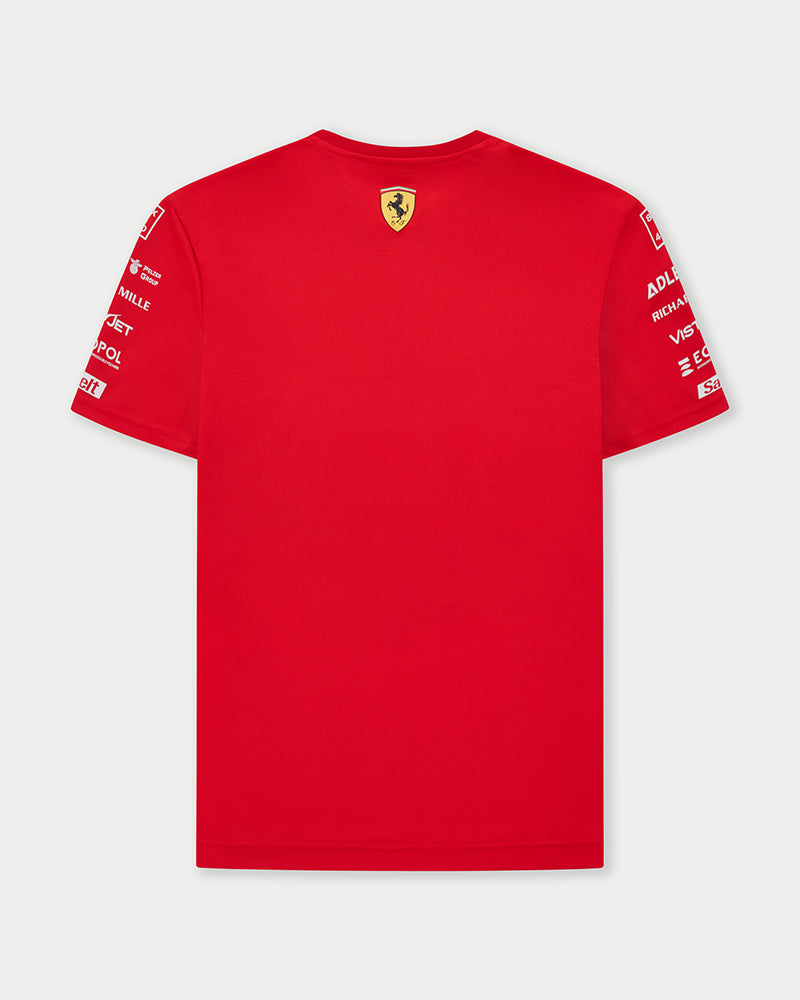 Ferrari WEC Mens Track Tee - red