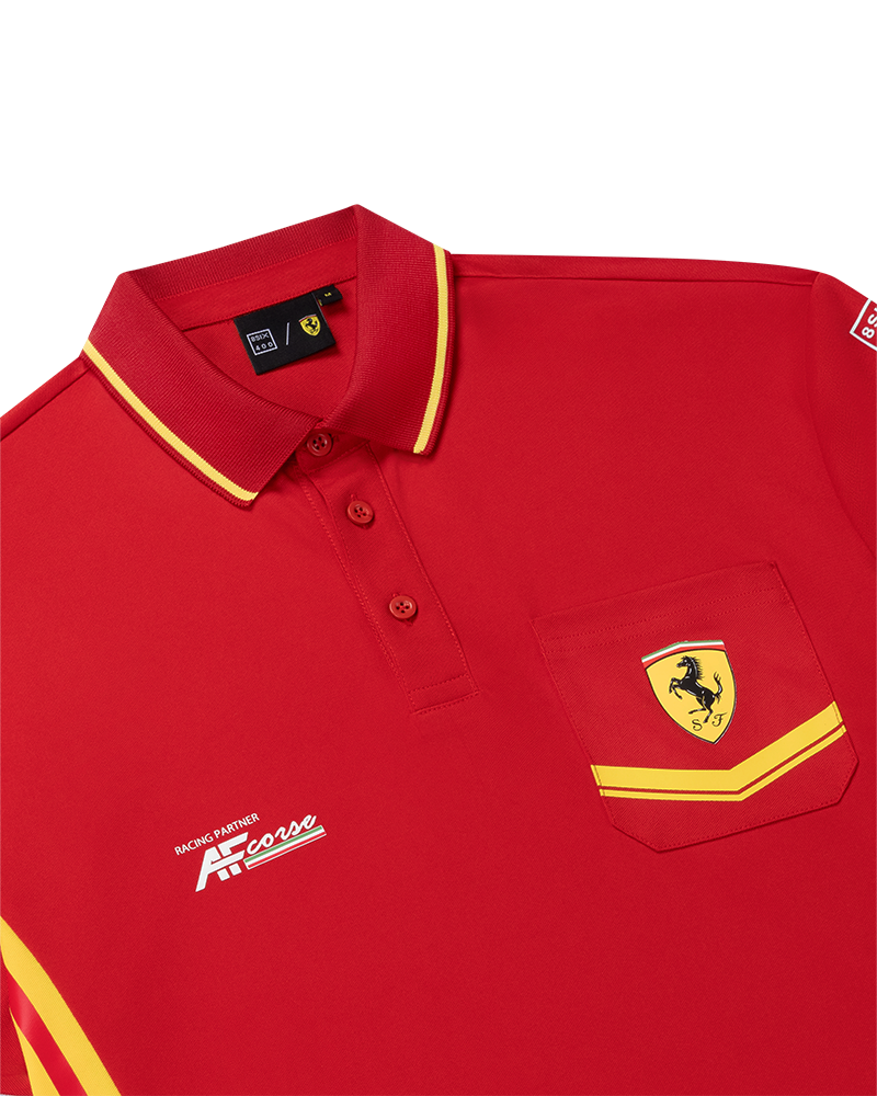 Ferrari Team Polo - red - Men's