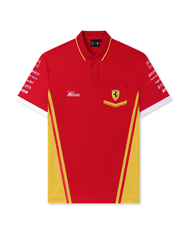 Ferrari Team Polo - red - Men's