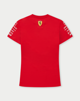 Ferrari WEC Womens Track Tee - red